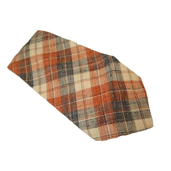 Vintage Wide Tie, Mens Red, White and Blue Tie, Del Soldato Macys Mens Store - Picture 6 of 7